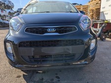KIA PICANTO MK2 3DOORS SR7 2016 FRONT BUMPER WITH DRL IN GALAXY BLACK Z1