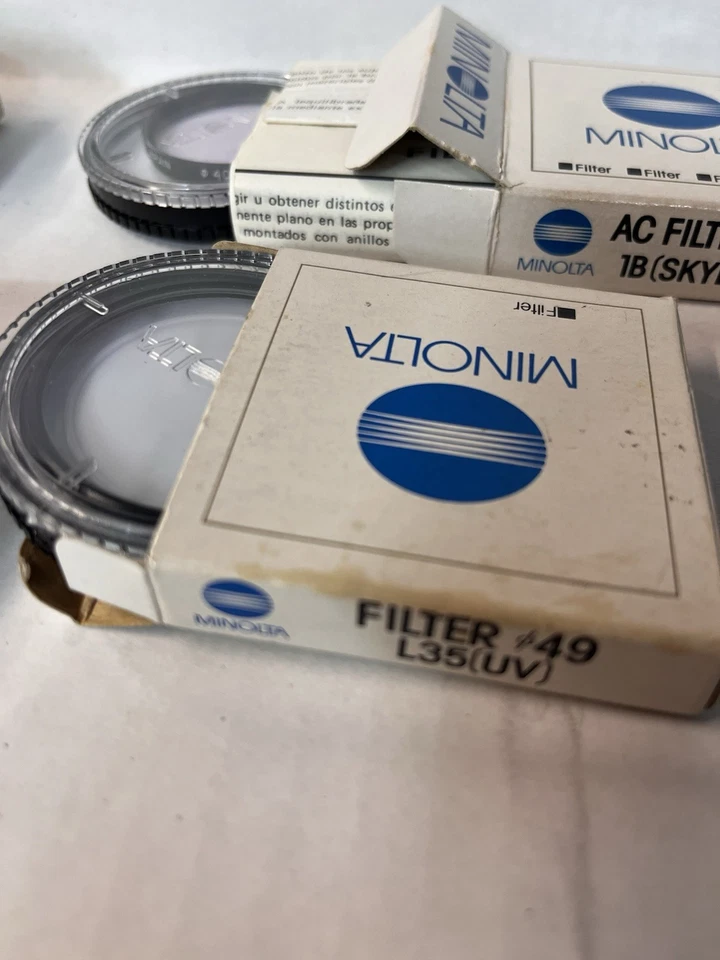 Lote de accesorios para cámara Minolta vintage Foto 3 de 4