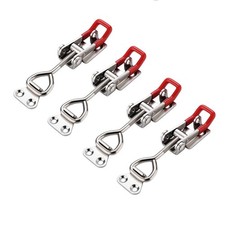 4 Pack Heavy Duty 4002 Toggle Latch Clamp, Adjustable Toggle Clamp Latch with...