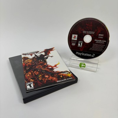 Final Fantasy VII Dirge of Cerberus (Sony PlayStation 2 PS2, 2006) Game & Manual