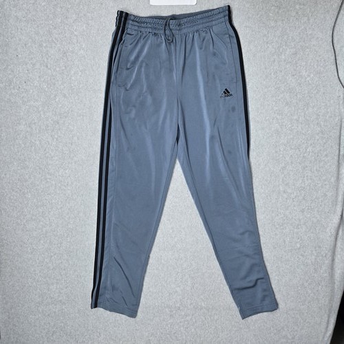 Adidas Men Pants M Gray Activewear Pants Jogger Track Pants Logo 31" Inseam