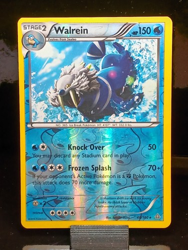 Pokemon TCG XY Primal Clash Reverse Holo #48 Walrein