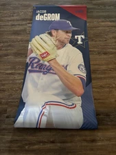 Jacob DeGrom Game Used Issued Braves 2025 All Star Game Stadium Banner Rangers