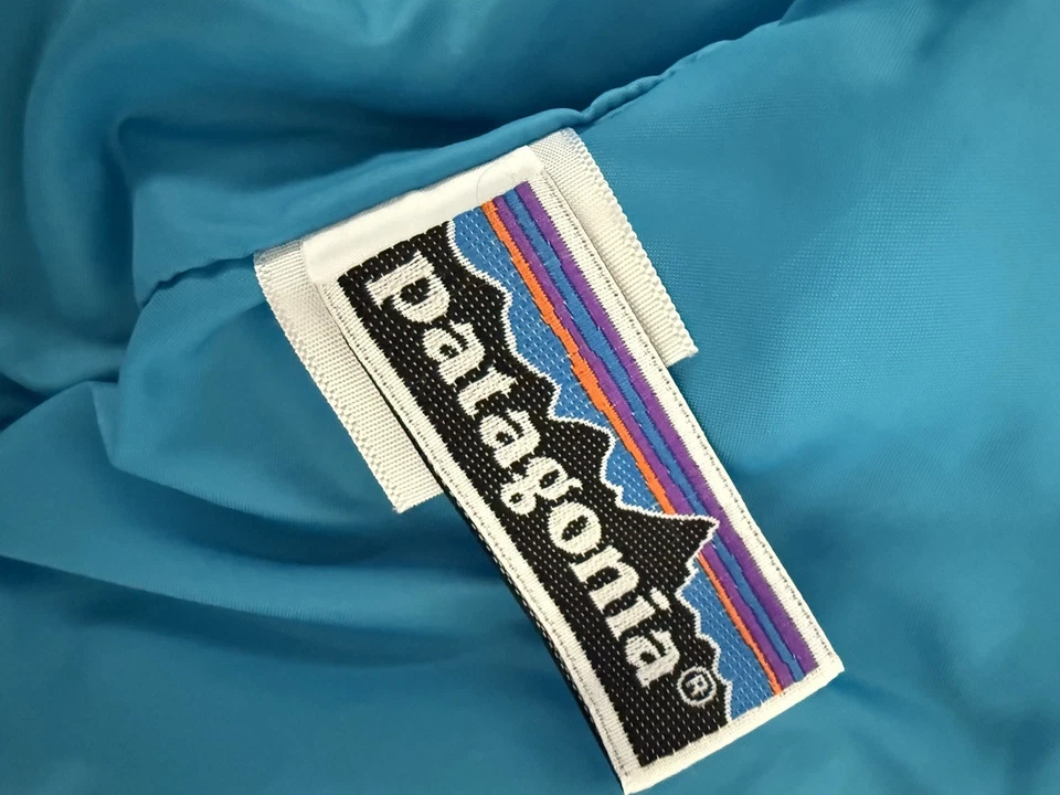 Chaqueta polar Patagonia Baby Retro-X 3M azul natural Sherpa cremallera reciclada EE. UU. Foto 4 de 4