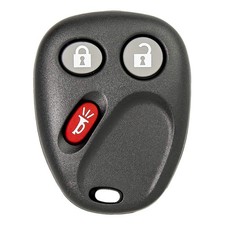 Keyless Entry Remote Car Key Fob Replacement for GM Vehicles 3-Button LHJ011