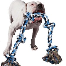 LECHONG Dog Toys for Aggressive Chewers Tough Rope Chew Toys for Large and Me...