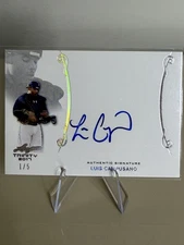 2017 Leaf Trinity Autograph Luis Campusano Auto San Diego Padres G 1/5 A-LC1