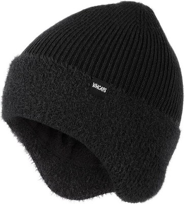 Wmcaps Wintermütze Damen Herren Ohrenschutz Fleecefutter Warm Winter