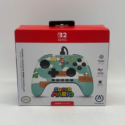 New PowerA Switch 2 Wired Controller Super Mario NSGPAWD