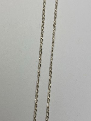 Vintage Sterlingsilber 18 Zoll Kabel Kette Halskette 925 Federring Unisex