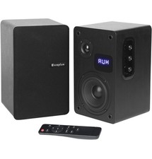 70W Powered Bookshelf Speakers, Active Stereo Speakers Pair