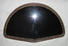 Vintage Fan Shaped Shadow Box Frame For Fan