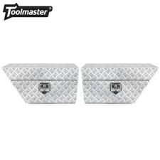 Pair Of Aluminum Truck Underbody Tool Box 30x10x16 Ute Undertray Storage