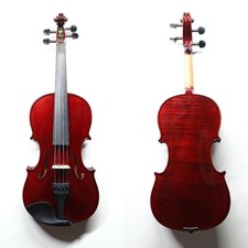 Handmade 1/2 Size Violin Outfit One Piece Flamed Back, Sweet Tone, Case Bow