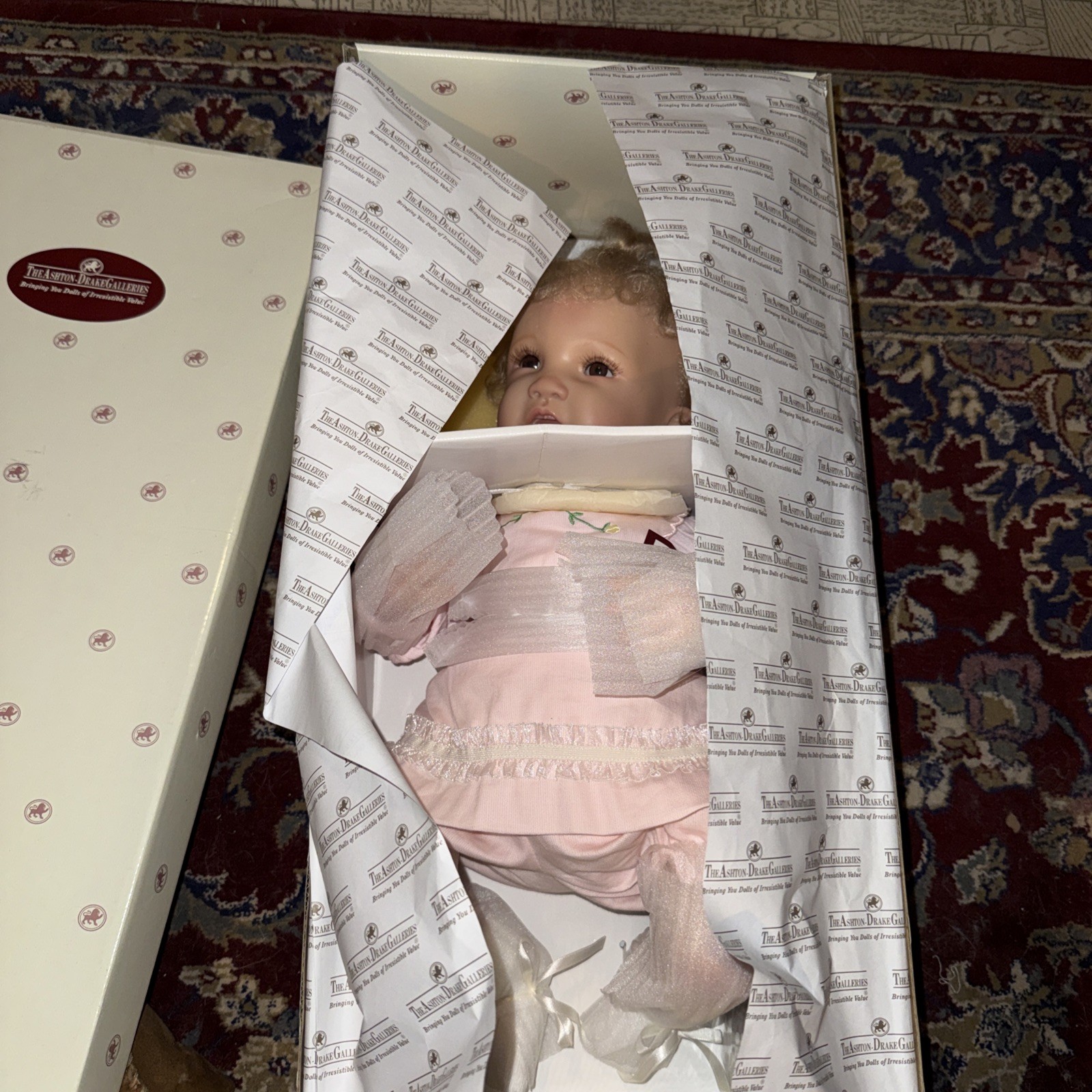 Ashton Drake Galleries Soft Vinyl Reborn Doll Hanl Picture P