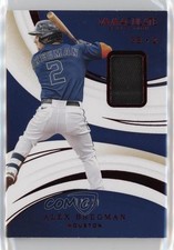 2020 Panini Immaculate Red 11/49 Alex Bregman #27 hg6