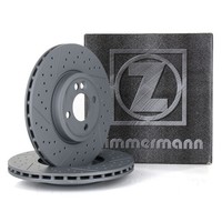 Zimmermann Bremsscheiben Satz FüR Mini R50 R53 R56 R52 R57 R55 R58 R59 Vorne