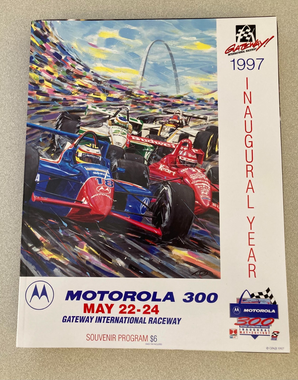 Motrola 1997 R Gateway International Raceway May 22-24, 1997, Motorola 300, Official ...