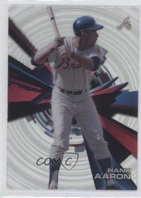 2015 Topps High Tek Spiral Pattern 2 Spiral/Dots Hank Aaron #HT-HA HOF 4m6