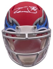 TAYLOR LEWAN SIGNED AUTO TENNESSEE TITANS AMP MINI HELMET PSA TITAN UP!