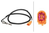 Hella Sensor Abgastemperatur 6PT 358 181-001 FüR Audi A4 B7 Avant 8ED 8EC A6 C6