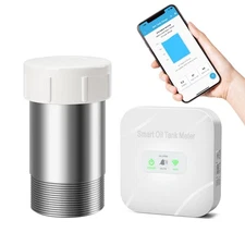 Smart Oil Gauge Wi-Fi Heating Oil Tank Gauge with Exclusive Detection...