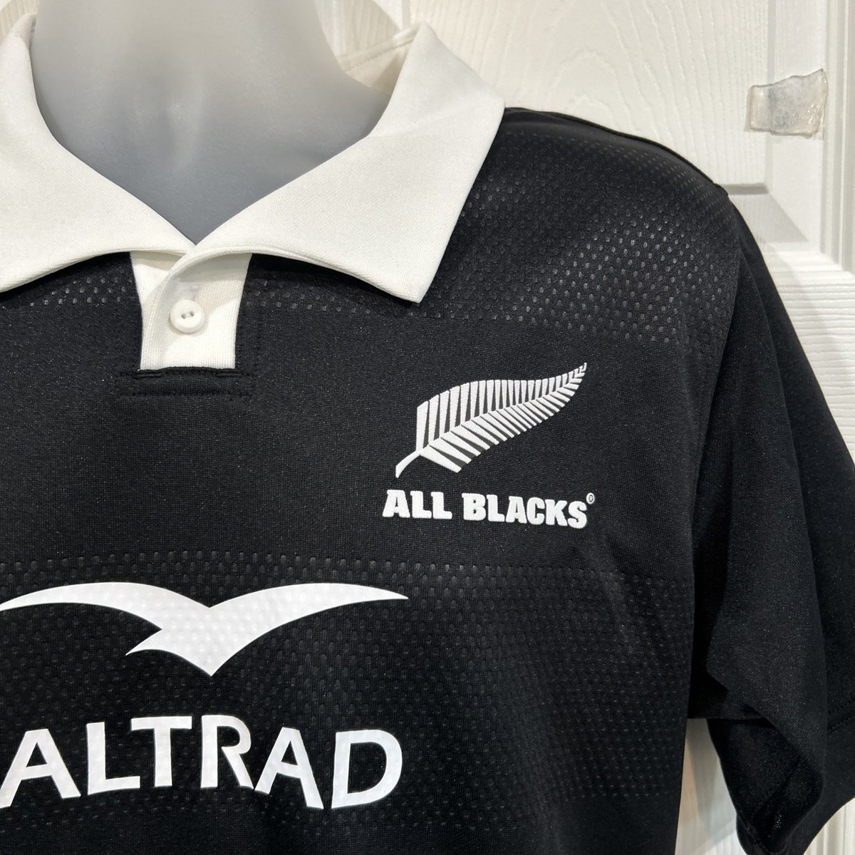 Adidas All Blacks Rugby Jersey Altrad New Zealand World Champs