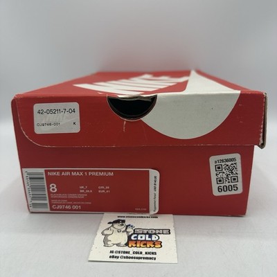Nike Air Max 1 Swipa DeAaron Fox Black Orange Blue CJ9746 001 Size