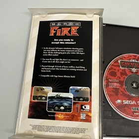 Ghen War (Sega Saturn 1995) CIB w/ reg card, broken case, clean disc, tested