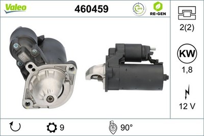 Anlasser Starter VALEO RE-GEN - AT 460459 +41.65  Pfand 12V für BMW 5er Touring