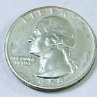 1959 Proof Washington Quarter 90% Silver MINT STATE DETAILS FREE SHIPPING #7530