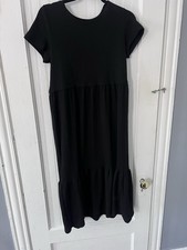 Saturday by Anthropologie Women's Midi Medium Dress Black