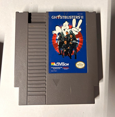 Activision Ghostbusters II Ghostbusters Nintendo NES Game Cartridge