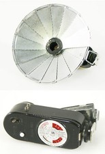 Vintage Accura Art Deco Flash Reflector for Studio Lighting - Requires Bulb 