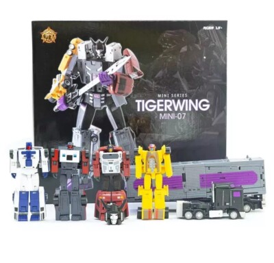MH Toys MH-MINI07 Menasor Tigerwing Combination Full Set 5 Figure Toy Gift Boxes