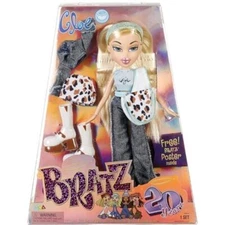 BRATZ 20th Anniversary "Cloe" Fashion Doll With Holographic Poster New!