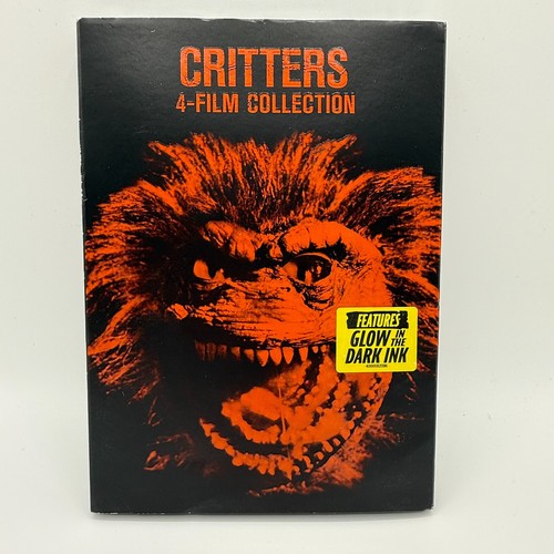 4 Film Favorites: Critters Collection (DVD) Horror Science Fiction 🔥🔥