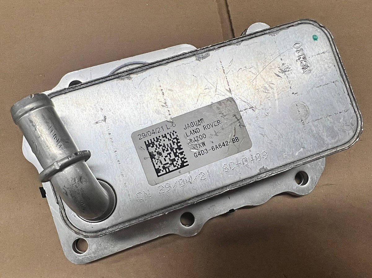 LR075630 / JDE38250 G4D36A642BB GENUINE OIL COOLER | eBay LR075630 / JDE38250 G4D36A642BB GENUINE OIL COOLER | eBay