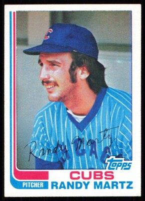 1982 Topps Randy Martz Chicago Cubs #188