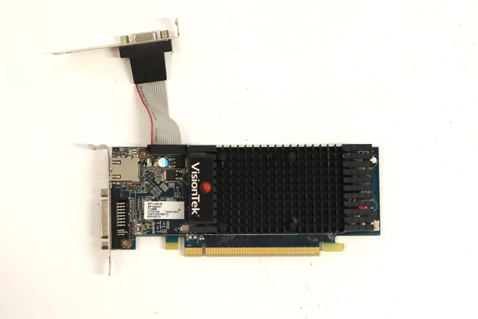 VisionTek 5450 512MB PCI-Express Graphics Card P/N: 5450512HK3 Tested Working - Image 2 of 4