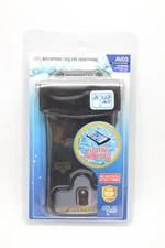 AquaVault 100% Waterproof Floating Smart Phone Case Black AV03 Phones up to 5.7"