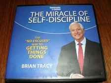 BRIAN TRACY The Miracle of Self Discipline (9 CD Audio Set) With CD Workbook