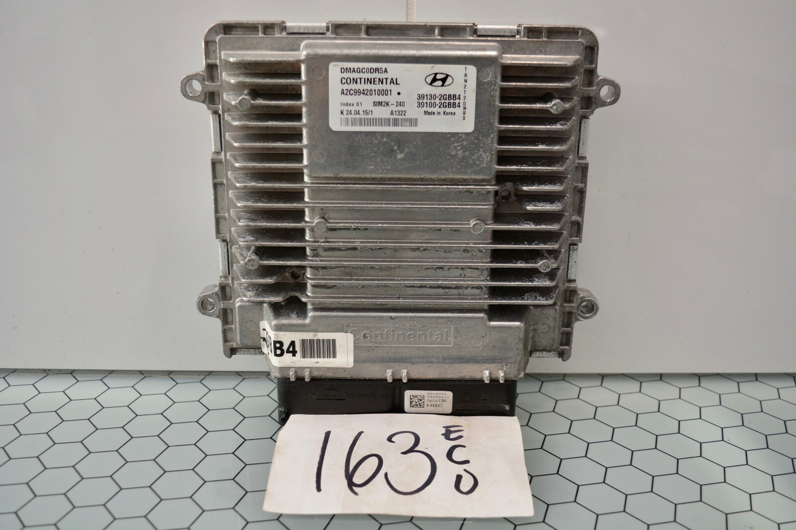 13 14 15 Hyundai Santa Fe #163 Engine Computer ECM ECU 39130-2GBB4