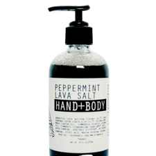 Peppermint Lava Salt Hand & Body Wash
