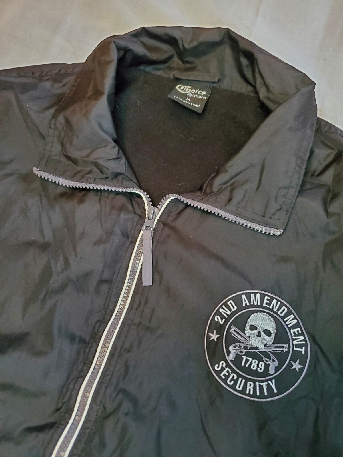 Second 2nd Amendment Security Black Embroidered F… - image 2