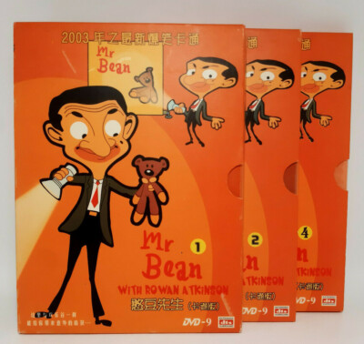 Mr. Bean with Rowan Atkinson DVD-9 Chinesische Version Engl. DUB / DE CHN SUB