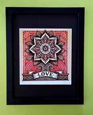 AIDAN FLUX | Hand Signed Authentic Ltd ED of 69 Print Framed Tree of Love COA