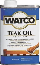 NEW WATCO A67141H 32OZ QUART STAIN TEAK OIL FINISH FRESH NEW SALE 3170917