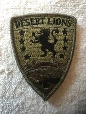 USAF / US Air Force  24th EFIS "DESERT LIONS" (MULTICAM) ... MINT