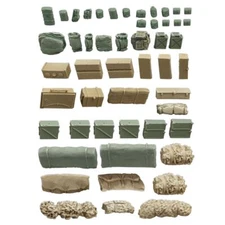 Military Accessories, Boxes Ammo Cans, Tarps AlsaCast 8775.211 Resin 1/87 Kit Un